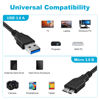 Picture of UC-E14 Camera Cable Micro B USB3.0 Charging and Data Cord Compatible with Nikon D800 D800a D810 D800E D850 D5 D500 and Canon EOS5DS 5DSR 5D4 7DMarkII 1DX2