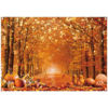 Picture of Swepuck 7x5ft Fall Photography Backdrop Autumn Maple Leaves Pumpkin Friendsgiving Background Thanksgiving Party Supplies Farm Harvest Banner Photo Booth