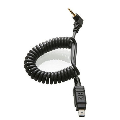 Picture of Foto&Tech Remote Cable N3 Compatible with PocketWizard Plus III Plus II MultiMAX Transceiver Miops Mobile Dongle&Nikon Z6 Z7 D7500 D750 D780 D5600 D5500 D7200 D7100 D5200 D5100 D3300,COOLPIX P1000
