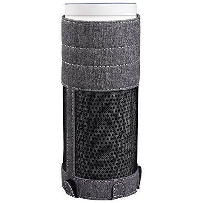 Picture of Fullmosa Protective Case Cover for Echo (1st Generation) - PU Leather Cover Sleeve Echo Case, Light Grey