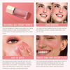Picture of KIMUSE Soft Cream Blush Makeup, Liquid Blush for Cheeks, Weightless, Long-Wearing, Smudge Proof, Natural-Looking, Dewy Finish