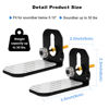 Picture of Suixing Universal Sound Bar Mounts Wall Mount Kit Soundbar Mounting Bracket for Samsung, Sony, LG, Vizio Soundbar Wall Mount Brackets with Hardware Kit