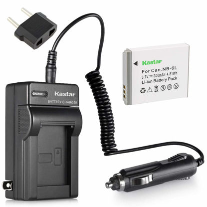 Picture of Kastar Battery+Charger for Canon PowerShot D10 S90 SD1200 IS SD1300 IS SD3500 IS SD770 IS SD980 IS