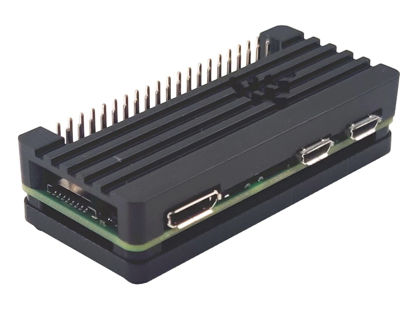 Picture of Raspberry Pi Zero 2 Case, Raspberry Pi Zero Aluminum Passive Case with Pin Header for Raspberry Pi Zero 2 w