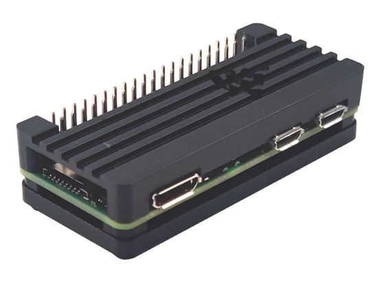 Picture of Raspberry Pi Zero 2 Case, Raspberry Pi Zero Aluminum Passive Case with Pin Header for Raspberry Pi Zero 2 w