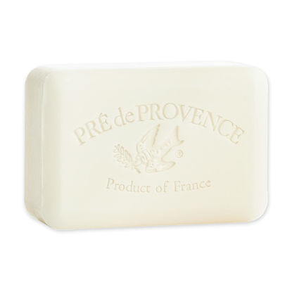 Picture of Pre de Provence Artisanal French Moisturizing Soap Bar, Shea Butter Enriched, Quad Milled for Long Lasting Rich Smooth Lather, 8.8 Ounce, Milk