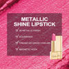 Picture of Oulac Metallic Hot Pink Lipstick for Women, High Impact Lipcolor, Lightweight Soft and Hydrating, Vegan & Cruelty-Free, Full-Coverage Lip Makeup 4.3 g/0.15 oz, Sweet Lolita(17)