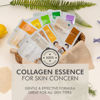 Picture of DERMAL 12 Combo Pack Collagen Essence Korean Face Mask Best Value Set - Hydrating & Soothing Facial Mask with Panthenol - Hypoallergenic Sheet Mask for All Skin Types - Natural Home Spa Treatment Mask