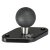 Picture of FANAUE Diamond Mount Base Compatible RAM Mount B Size 1" Ball Double Socket Arm, Center Distance Between Two Mounting Holes is 1.912'', Meets Industry Standard AMPS Hole Pattern,Made of Aluminum Alloy