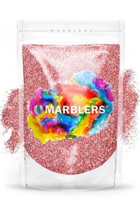 Picture of MARBLERS Holographic Face & Body Glitter [Holo Pink Rose] 3oz (85g) | Fine | Non-Toxic | Vegan | Cruelty-Free | Ethically Sourced | Festival Makeup | Eye, Hair, Nail, Eyeshadow | Cosmetic Grade