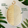 Picture of Natural Loofah Sponge Exfoliating Body Scrubber (2 Pack),Made with Eco-Friendly and Biodegradable Shower Luffa Sponge, Loofah for Women and Men, Beige
