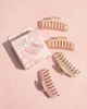 Picture of FRAMAR Large Claw Clips For Thick Hair - Large Hair Clip For Thick Hair, Girls Hair Clips Claw, Big Hair Clips For Thin Hair, Hair Claws Clips For Hair, Matte Claw Clips, Neutral Hair Clips 4 Pack
