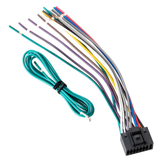 thumbnail image 2 of RED WOLF Aftermarket Car Radio Stereo Install Wire Harness For Nissan 200SX, 240SX, 300ZX 2 of 5