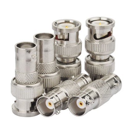 Picture of Superbat BNC Adapter Kit BNC Male/Female to Male/Female RF Coax Coaxial Connector Kit 6 Pcs