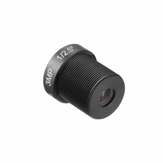 QUARKZMAN 12mm CCTV Kamera Objektiv - 3MP F2.0 Weitwinkel Linse Mit M12 Gewinde Für IP Überwachungskameras