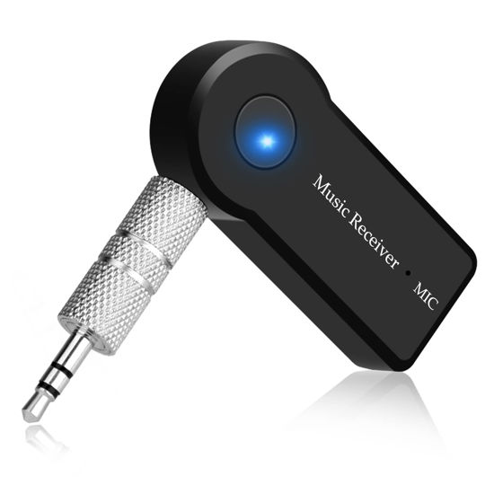 Wireless Bluetooth 3.5mm AUX Audio Stereo Music Home Car Receiver Adapter  Mic Bluetooth Receiver 3.5mm Wireless Car Bluetooth Adaptor Aux Car Audio