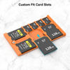 Picture of SMALLRIG Memory Card Storage Case SD Card Holder 8 Slots for 2 SD Cards, 2 CFexpress Type-A Cards and 4 TF Cards for Photography Enthusiasts - 4107
