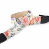 Picture of Wolven Pattern Cotton Camera Neck Shoulder Strap Belt Compatible with All DSLR/SLR/Men/Women etc, White Flower