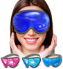 Picture of Gel Eye Mask- H M Mask- Reusable Cold Eye Mask with Adjustable Straps- Our Soothing Eye Gel Mask Helps Puffy Eyes, Dark Circles and Hangovers - Our Eye Ice Pack Also Relieves Sinus Pain & Headaches