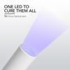 Picture of GAOY Handheld UV Light for Gel Nails, Mini Nail Light, Portable LED Nail Lamp, Cordless Rechargeable USB Nail Dryer for Fast Curing, Pen Lamp