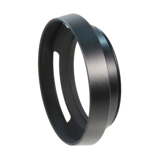 Picture of CamDesign 58mm Pro Angle Vented Metal Lens Hood Sun Shade for Leica/Contax Zeiss/Voigtlander/Panasonic Lumix/Fujifilm/Olympus/ Nikon /Canon/Sony/Pentax/ Samsung/Sigma/ RF Rangefinder Cameras with 67mm lens cap+ CamDesign Wristband Lens Focus Ring
