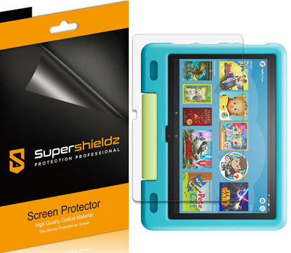 Picture of Supershieldz (3 Pack) Designed for All-New Fire HD 10 Kids and Fire HD 10 Kids Pro Tablet 10.1 inch (11th Generation, 2021 Release) Screen Protector, Anti Glare and Anti Fingerprint (Matte) Shield