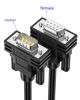 Picture of JUXINICE DB9 Extension Cable 9 PIN Female Connector to Bare Wire D-SUB 9-Pin RS232 Serial Cable with Bare Wire End Cable (DB9 Female, 3FT)