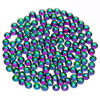 Picture of Flatback Rhinestones Non Hotfix Rhinestones for Crafts Glass Nail rhinestones Nail Gems Crystals Rhinestones for Makeup Bags Shoes Decoration DIY(SS20,1440pcs,Green Flame)
