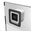 Picture of Teccle Window Mount for Wyze Cam V3, Through Window Glass Use Cam v3, No Indoor Reflections, Helps You Watch Front Yard and Driveway (White/Pack of 1)