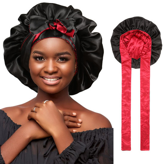 Night caps for curly hair outlet