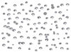 Picture of Bymitel 7200 Pieces 6 Mixed Sizes Glue Fix on Glass Rhinestones Round Crystal Gems Flatback for DIY Jewelry Making with one Picking Pen(6-Sizes 7200PCS, Labrdor)