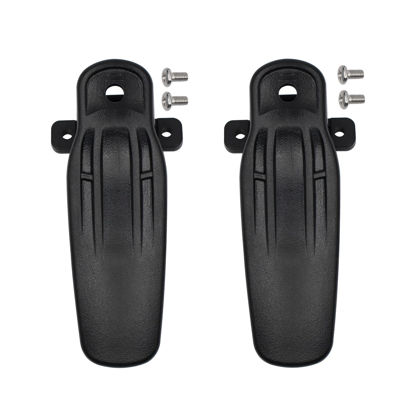 Picture of 2PC KBH-11 Belt Clip for Kenwood NX-5200 NX-5300 NX-5400 TK3180 TK2180 TK-5220 tk5320 nx-200g nx5200 Portable Radios