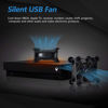 Picture of SCCCF Quiet 80mm USB Fan, 5V USB Portable Cooling Fan for Flat Panel Xbox DVR Playstation Router TV Receiver Computer Cabinet Cooler