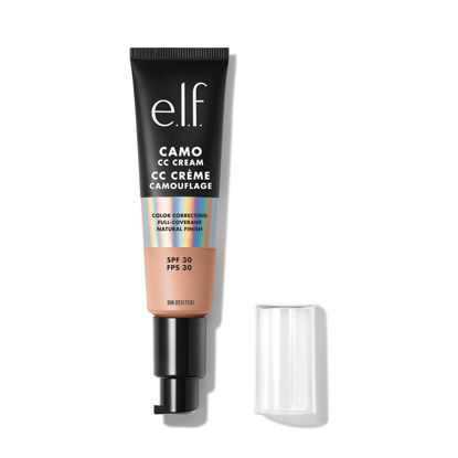 Picture of e.l.f. Camo CC Cream, Color Correcting Medium-To-Full Coverage Foundation with SPF 30, Medium 310 C, 1.05 Oz (30g)