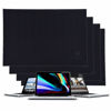 Picture of Camkix Microfiber Cover Cloth Cleaning Set - Compatible with Apple MacBook Pro (15-16”) - 4X Keyboard Liner Cloth, 1x Double Sided Cloth and 1 x Lens Cleaning Paper Tissue Booklet