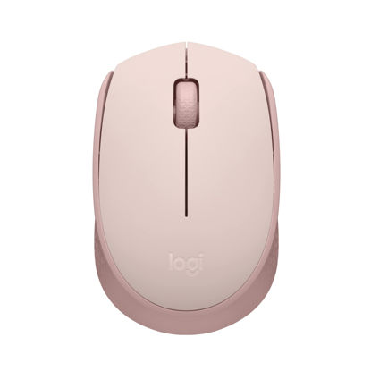 Picture of Logitech M170 Wireless Mouse for PC, Mac, Laptop, 2.4 GHz with USB Mini Receiver, Optical Tracking, 12-Months Battery Life, Ambidextrous - Rose