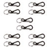 Picture of Foto&Tech Small Quick Release Adapter Clip for Camera with Round Lugs for Camera Strap, 33lb Breaking Force (5 Set, Gray)