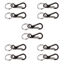 Picture of Foto&Tech Small Quick Release Adapter Clip for Camera with Round Lugs for Camera Strap, 33lb Breaking Force (5 Set, Gray)