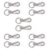 Picture of Foto&Tech Small Quick Release Adapter Clip for Camera with Round Lugs for Camera Strap, 33lb Breaking Force (5 Set, Silver)