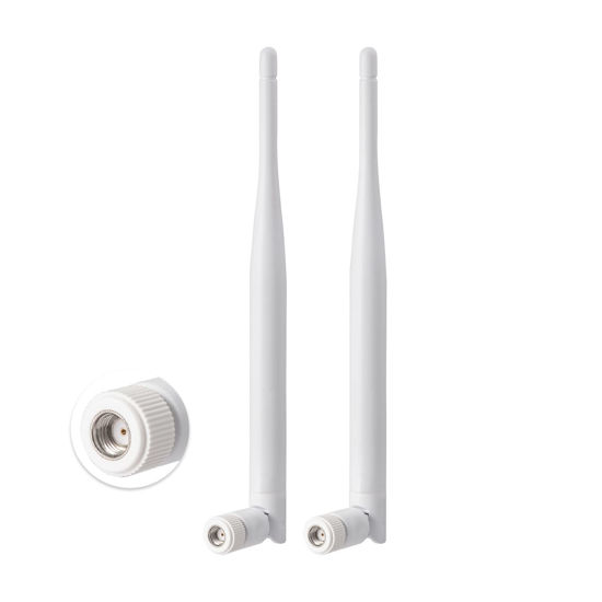 GetUSCart- Eightwood 2.4GHz 5GHz 6dBi WiFi Antenna for Security Camera ...