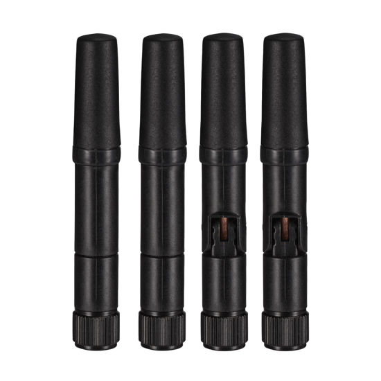 Picture of Eightwood Small WiFi Antenna 2.4GHz 5GHz Dual Band RP-SMA Antenna 4pcs for PC Desktop Computer PCIe Card WiFi Router Wireless RV Back Up Camera