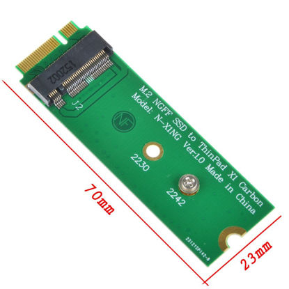 Picture of Toptekits M.2 NGFF SSD to 26 Pin Adapter for Lenovo X1 Carbon Ultrabook by Toptekits