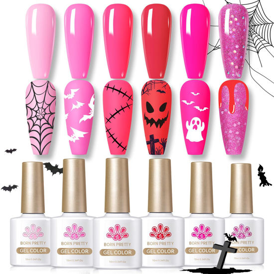 BORN PRETTY 10ml UV LED Gel Nail Polish Soak Off Colour Base Top Coat  Varnish | eBay