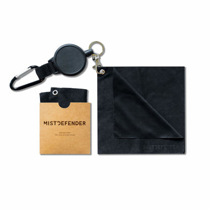 Picture of MistDefender Lens Cloth and Retractable Reel for Outdoor Photography | Camera Lenses | Eyeglasses | Electronics | Outdoor Sport Goggles and More
