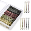 Picture of KANPRINCESS 200PCS 2Inches Hair Pins Kit Hair Clips Secure Hold Bobby Pins Hair Clips for Women Girls and Hairdressing Salon With Clear Storage Box(Multicolor）