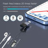 Picture of USB C to Lightning Adapter, iO-S OTG Adapter, Suitable for Connecting Phones, Tablets, USB Flash Drives, Card Readers, mice, and Keyboards