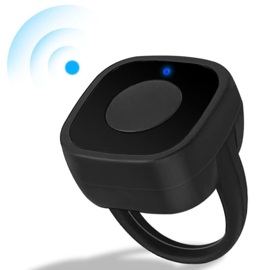 Wireless Bluetooth Ring Remote Control Fingertip Selfie Video Controller  Phone | eBay