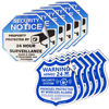 Picture of Psyfer® (Fade-Free) 12 Pack - Security Camera & Alarm Outdoor UV Waterproof Stickers [Made in USA]