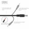 Picture of Onite Male to Male Extension Cord, DC 5.5x2.1mm Power Adapter Cable, for LED Strip, Surveillance Camera, CCTV Security Camera, LED Display, IP Camera, DVR, Router, Invoice Printer, 2-Pack