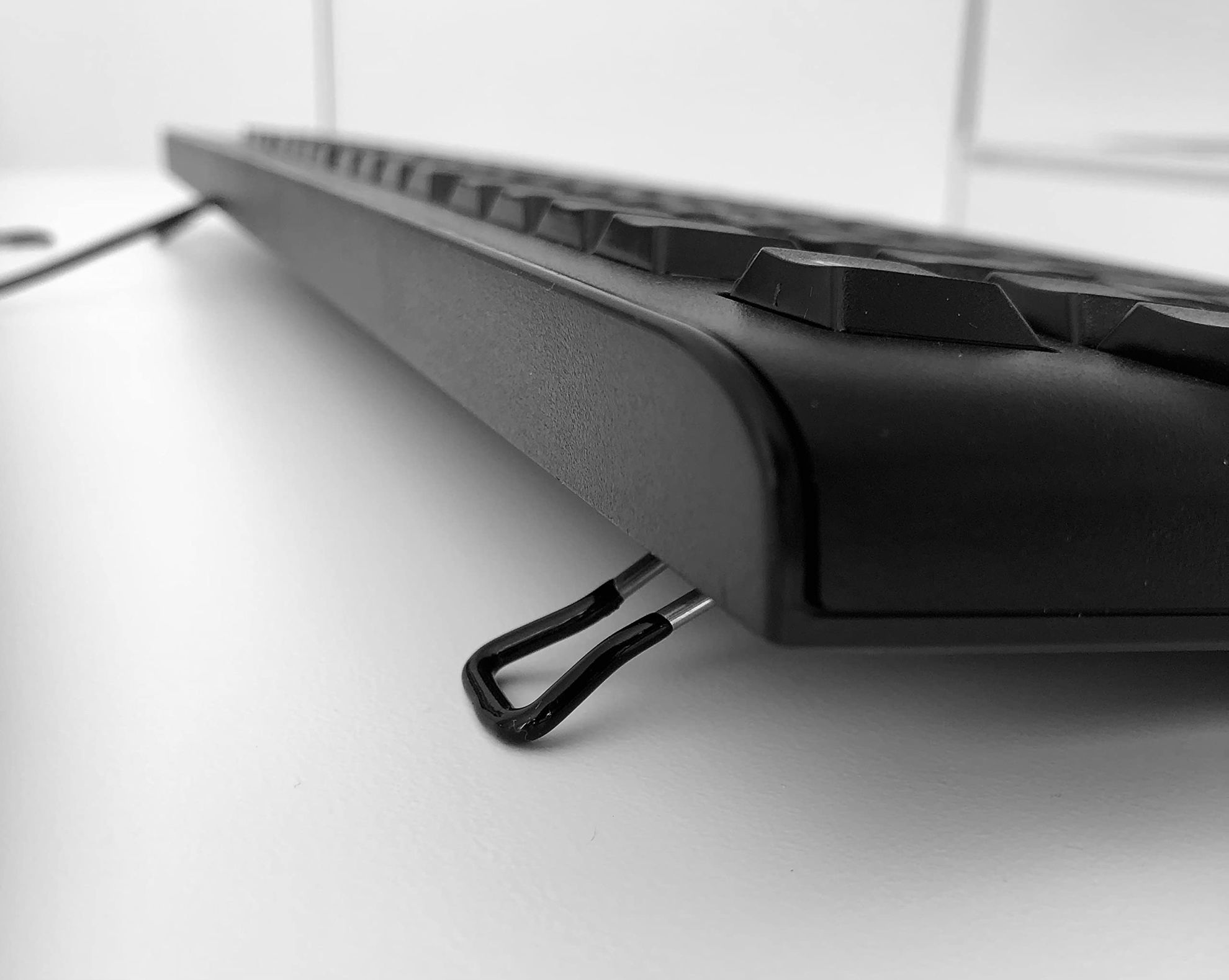 GetUSCart Universal Keyboard Tilt Stand Rubber Feet Legs Tabs Clips